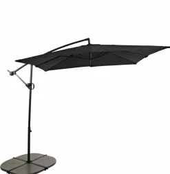 CASA PARMA Dalle Remplissable Set De 2 Gris