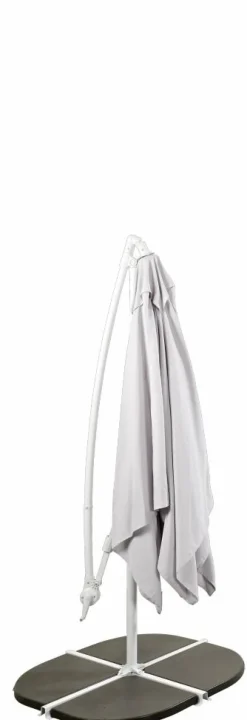CASA PARMA Dalle Remplissable Set De 2 Gris
