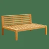 CASA PAULETTE Banc Lounge Naturel