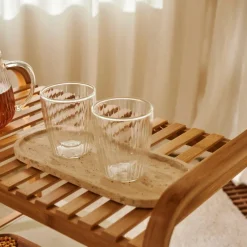 CASA PAUSA Verre Double Paroi Set De 2 25 CL Transparent