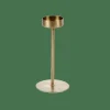 CASA PHANTOM Support Pour Bougie Chauffe-plat Doré Clair