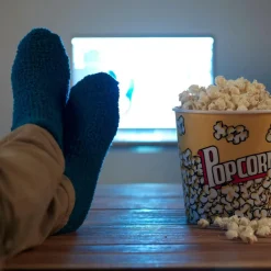 CASA POPCORN Seau à Pop-corn Avec Couvercle Multicolore