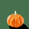 CASA PUMPI Bougie Led Orange