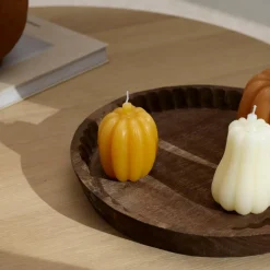 CASA PUMPKIN Bougie Jaune