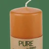CASA PURE Bougie Cylindrique Caramel
