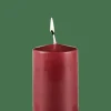 CASA PURE Bougie Cylindrique Rouge Foncé