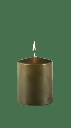 CASA PURE Bougie Cylindrique Vert