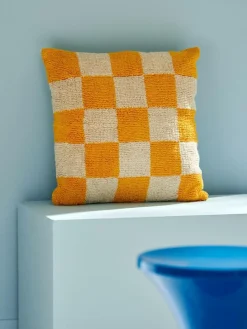CASA QUADRADO Coussin Jaune