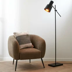 CASA RAMON Lampadaire Noir Mat