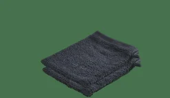 CASA RECYCLE Gants De Toilette Set De 2 Anthracite