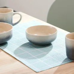 CASA RECYCLE Nappe Gris