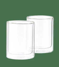 CASA RELAX Verres Double Paroi Set De 2 33 CL Transparent