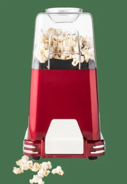 CASA RETRO FUN Machine à Pop-corn Rouge
