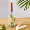 CASA RETRO Vase Bouteille Transparent