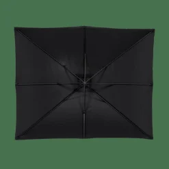 CASA RIVA Parasol Déporté Sans Pied De Parasol Noir