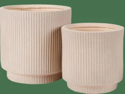 CASA ROMA CREME Pot De Jardin Crème