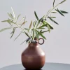 CASA RONDO Vase Brun Foncé