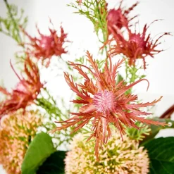 CASA RUBY Plante Artificielle Rouge