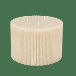 CASA RUSTIC Rib Bougie Beige