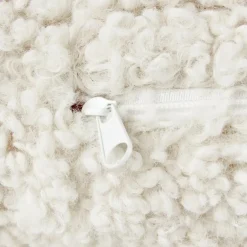 CASA SHAUN Coussin Blanc Cassé