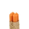 CASA SHORTY Bougies Dîner Orange