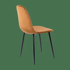 CASA SILKE Chaise De Salle à Manger Caramel