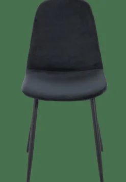 CASA SILKE Chaise Noir