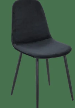 CASA SILKE Chaise Noir