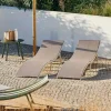 CASA SILVES Chaise Longue Sable