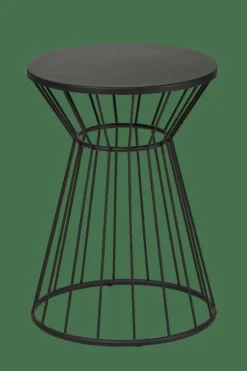 CASA STRAPES Table D'appoint Noir