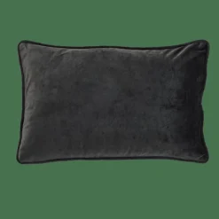 CASA SUAVE Housse Pour Coussin Gris Foncé