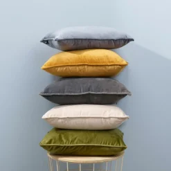 CASA SUAVE Housse Pour Coussin Vert
