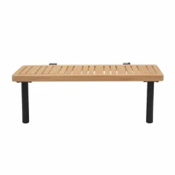 CASA TEAK LUXE Chaise Longue Naturel