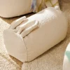 CASA TEDDY BUNNY Pouf Blanc Cassé