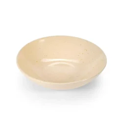 CASA TERRA Assiette Creuse Beige