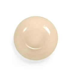 CASA TERRA Assiette Creuse Beige