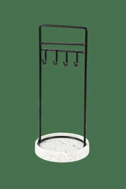 CASA TERRAZZO Porte-bijoux Noir, Blanc, Gris