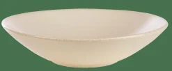 CASA TOKO SAND Assiette Creuse Beige