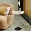 CASA TREVOR Table D'appoint Beige