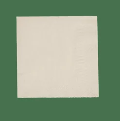 CASA UNI Set De 20 Serviettes Beige