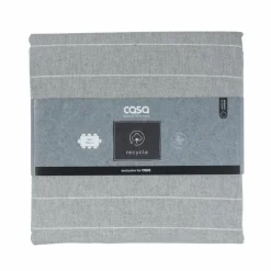 CASA UNI Set De 20 Serviettes Gris