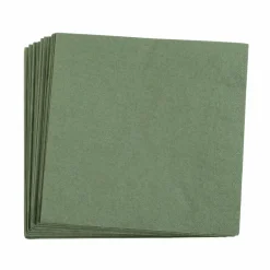 CASA UNI Set De 20 Serviettes Vert Clair