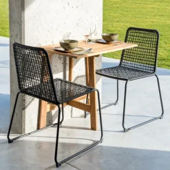 CASA UTAH Table Pliante Brun