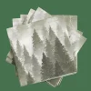 CASA WALD Set De 20 Serviettes Diverses Couleurs