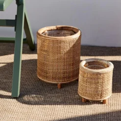 CASA WEBBING Lanterne Naturel