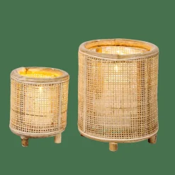 CASA WEBBING Lanterne Naturel