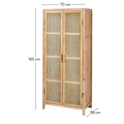CASA WEBSTER Armoire Naturel