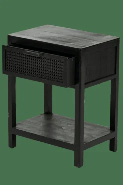 CASA WEBSTER Table De Chevet Noir