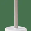 CASA WHITE ELEGANCE Brosse WC Avec Support Blanc, Argent