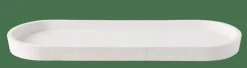 CASA WHITE ELEGANCE Plat Blanc